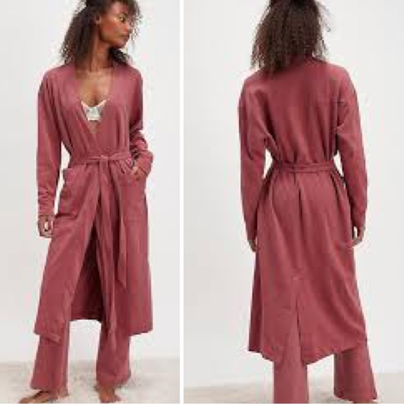 Free People Intimately Babe I'm Yours Maxi Cardigan Robe Size Small - Picture 1 of 13